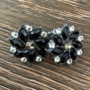 Black earrings